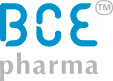 Logo BCE Pharma bleu petit